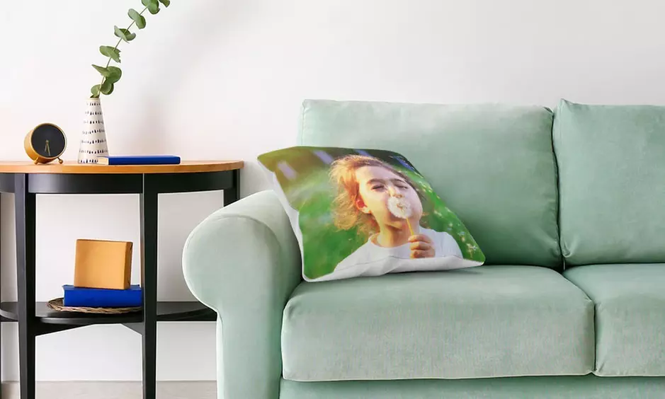 Personalised Photo Cushion from Photo Gifts