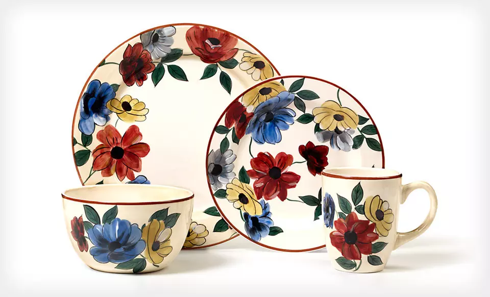 Pfaltzgraff 16-Piece Dinnerware Sets (Up to 57% Off). Three Styles Available. Free Shipping and Free Returns. - Second Medium