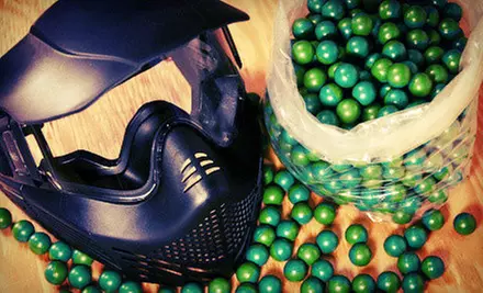 Paintball with Equipment Rental for Up to 5 or 10 People at BattlegroundZ (Up to 80% Off) - Primary Image