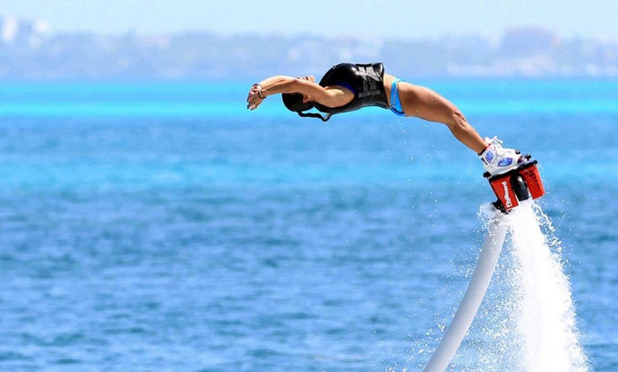 Image 3: Flyboarding or Hoverboarding