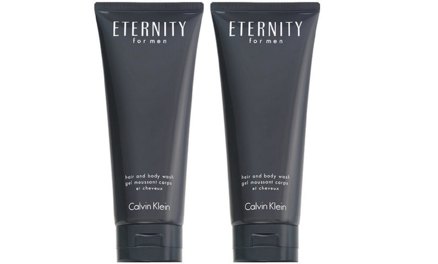 Image 2: Two Calvin Klein Eternity for Men Body Sprays or Hair and Body Washes