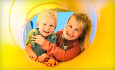 Two Drop-In Visits or a 10-Visit Playground Pass at More Fun with Bounce (Up to 64% Off) - Primary Image