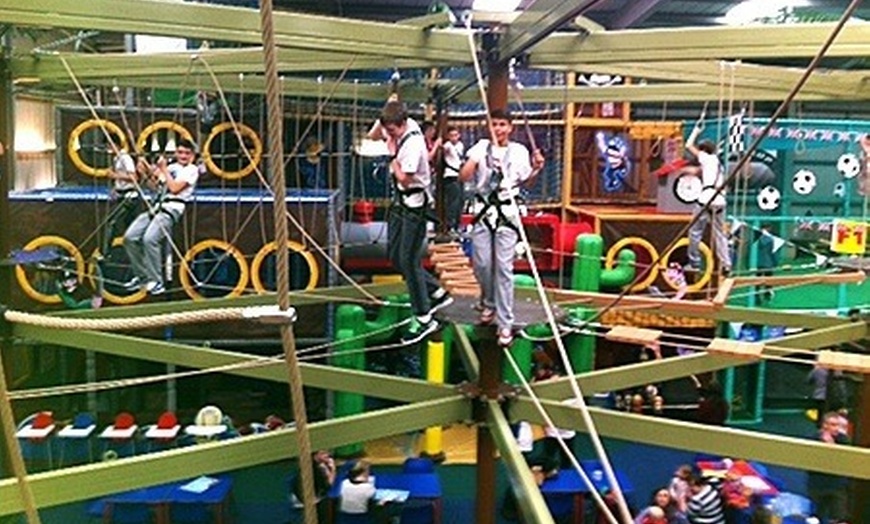 Image 1: Soft Play and High Ropes