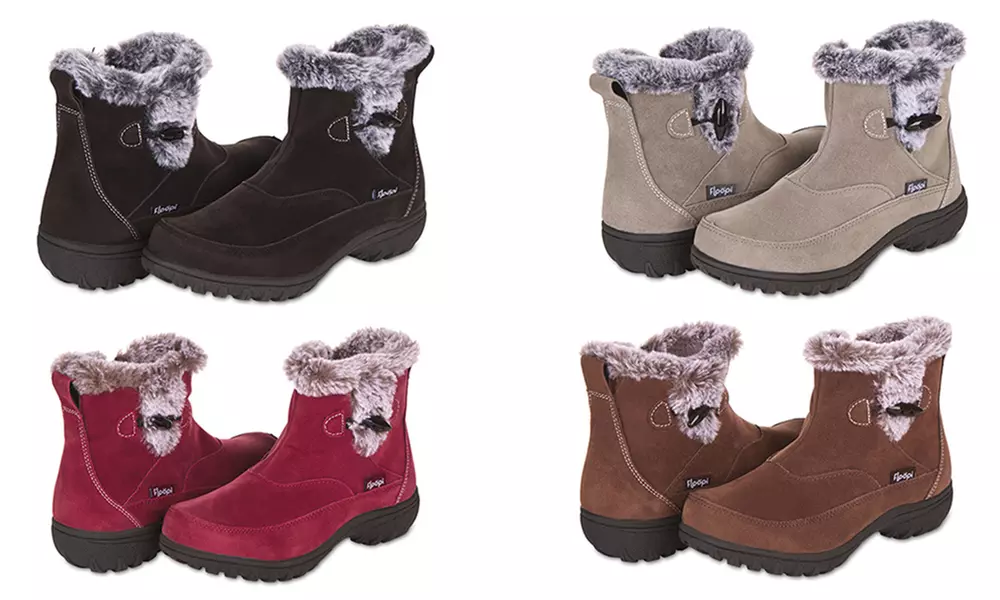 Floopi Women's All-Weather Ankle-High Boots in Medium Width - Primary Image