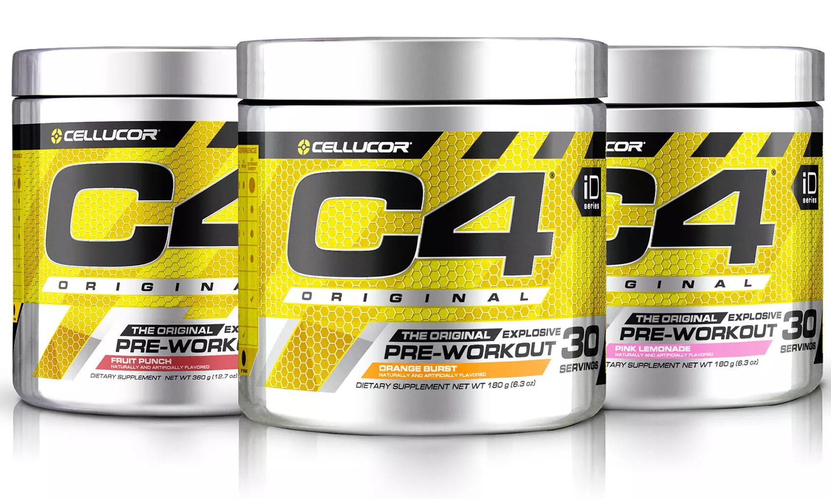 Cellucor C4 Pre-Workout Supplement 30 Servings (1- or 2-Pack) - Primary Image