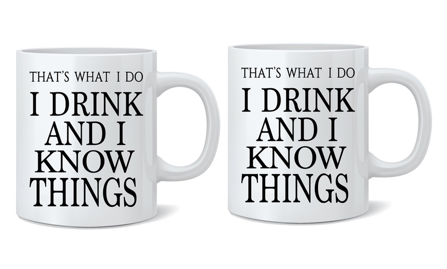 Image 17: Novelty Print Mug