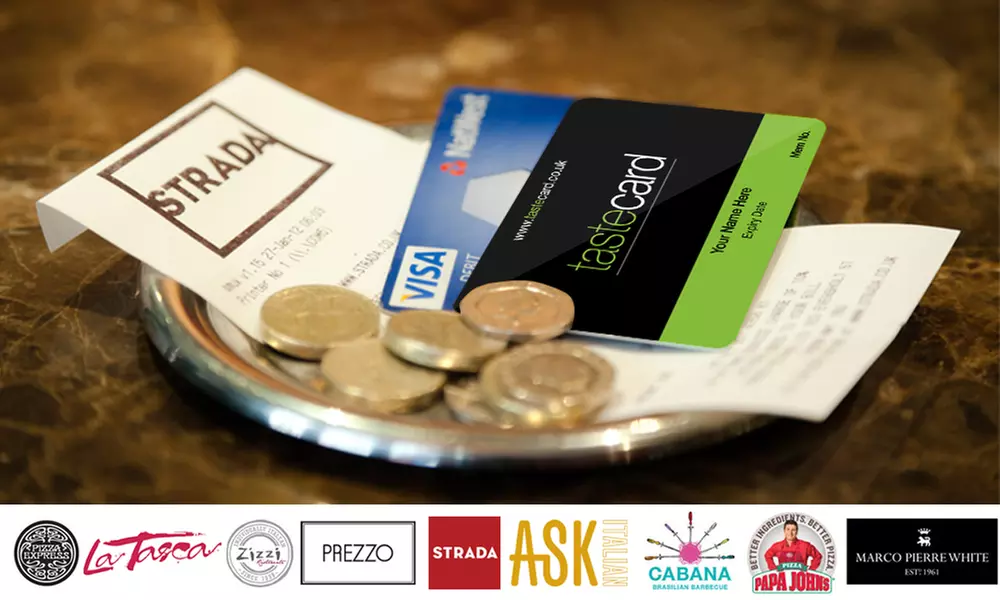 12-Month tastecard Membership for £34 (57% Off) - Second Medium
