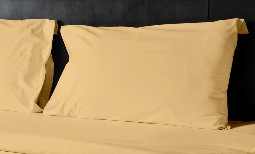 Image 6: Queen Size Luxury Comfort 4-Piece 1800 Series Deep Bedding Soft Sheet sets 