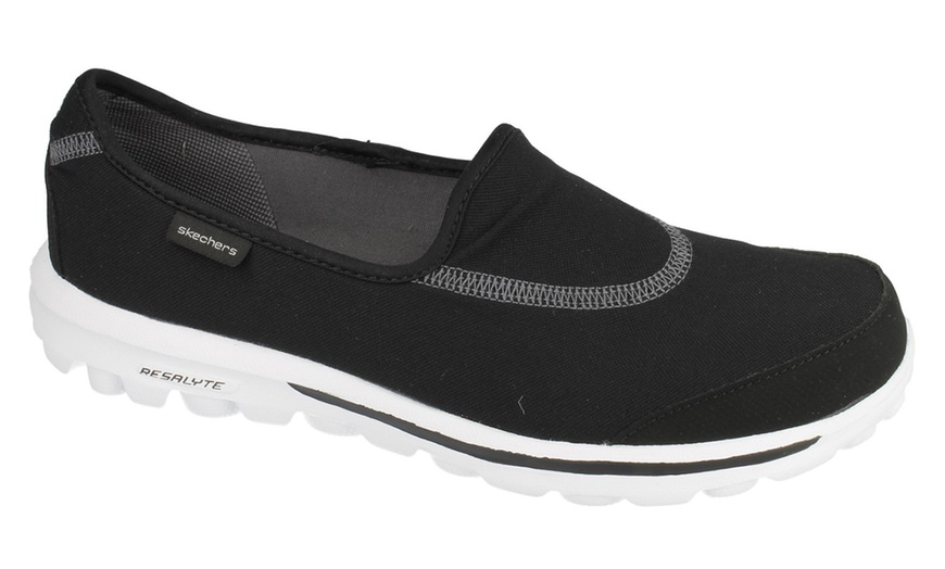 Image 3: Ladies' Skechers Go Walk Trainers