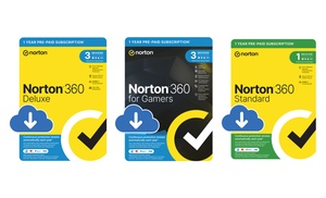 Norton 360 Standard 360 Deluxe and 360 for gamers