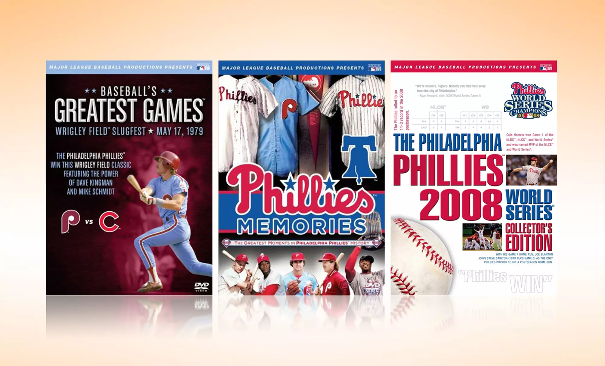 Philadelphia Phillies MLB DVDs. Multiple Titles Available from $7.99–$19.99. Free Returns. - Primary Image