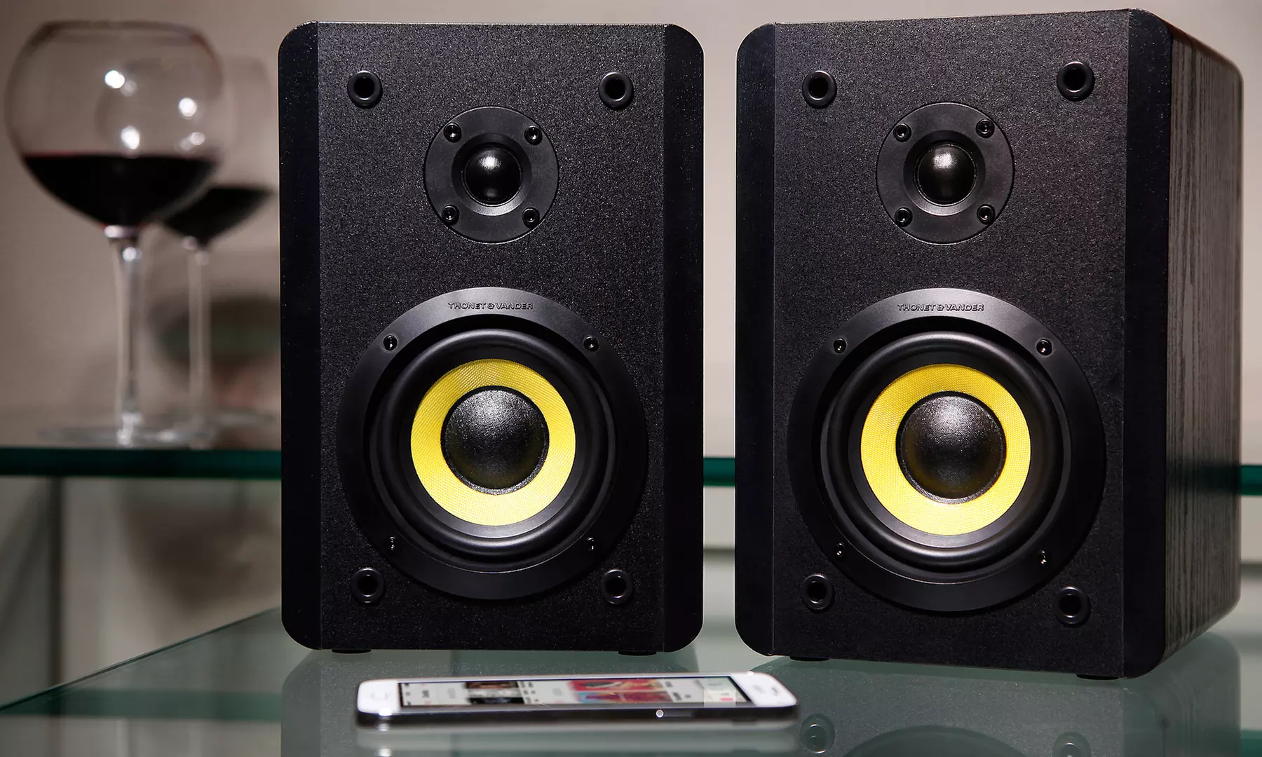 Thonet and Vander Vertrag 230W Bookshelf Bluetooth Speakers - Second Medium