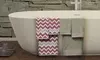 6-Piece 100% Egyptian Cotton Solid and Chevron Towel Set