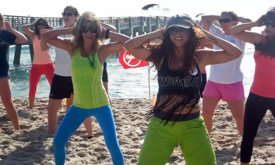 Four Zumba Classes at Health Bar Fitness (65% Off) - Second Medium