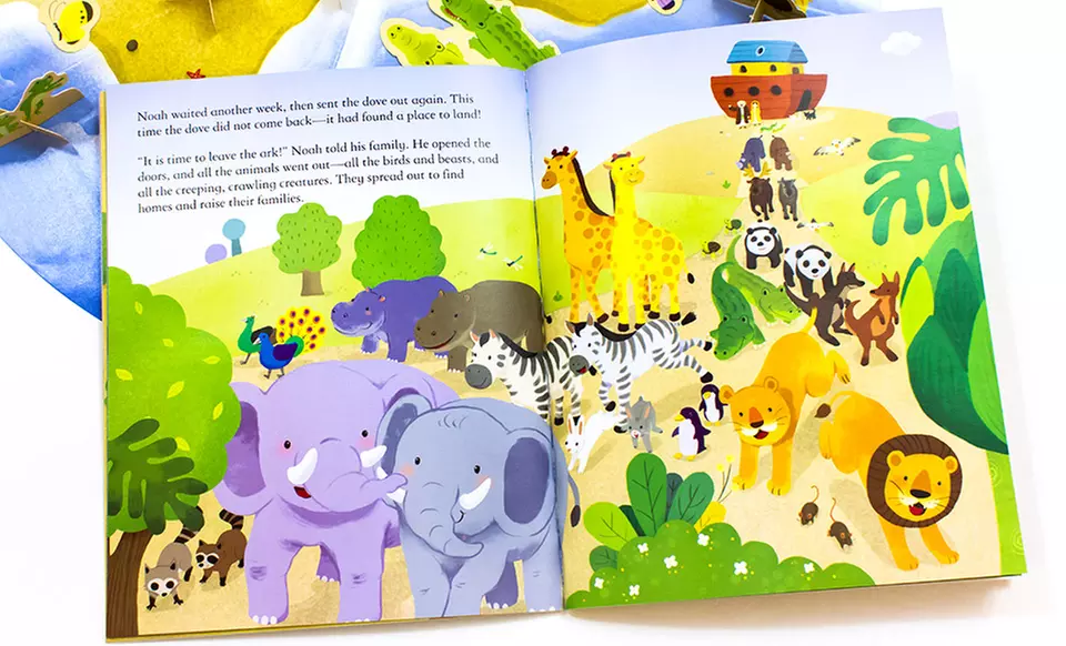 Noah’s Ark Read-and-Play Story Box - Second Medium