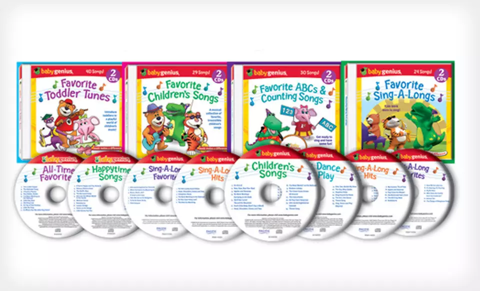 $14.99 for a Baby Genius 8-Disc CD Collection ($52 List Price) - Primary Image