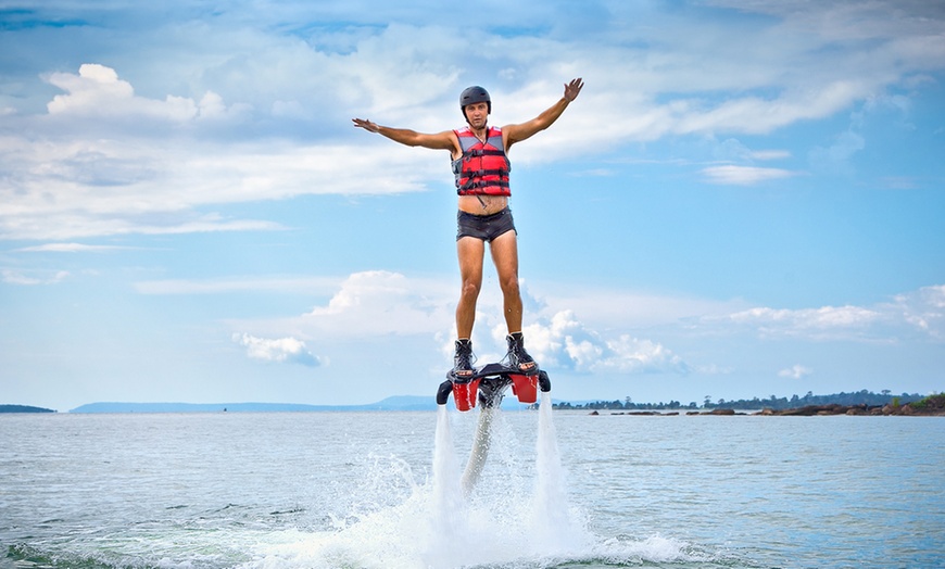 Image 1: Water-Powered Jet Blade Session