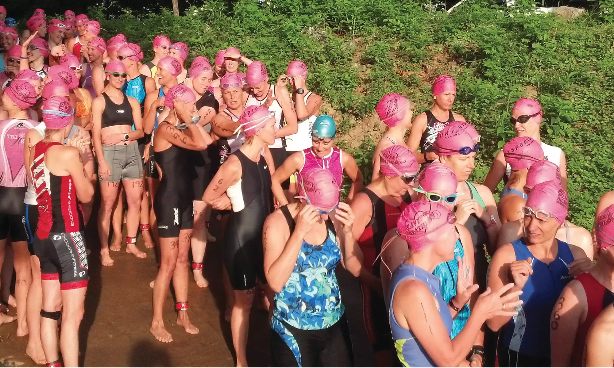 Entry for One or Two in Commonwealth Sports Medicine Pink Power Triathlon on Sunday, August 16 (Up to 48%Off) - Primary Image
