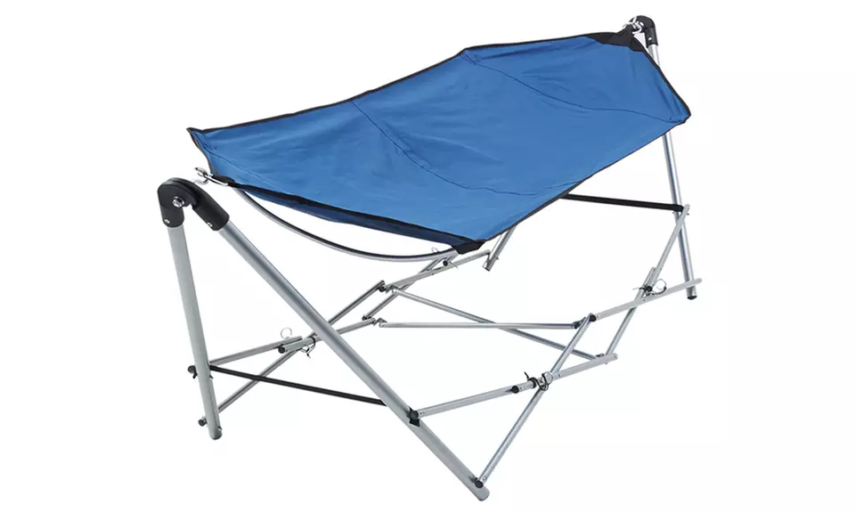 Equipped Outdoors Foldable Canvas Hammock - Image 2