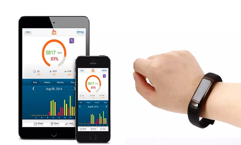 Bluetooth Smart Activity Bracelet - Primary Image