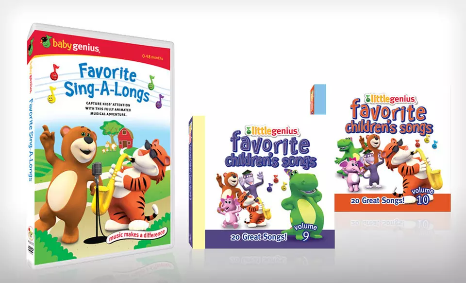 $25 for a Baby Genius Educational CD and DVD Package ($70 List Price). Free Shipping and Free Returns. - Second Medium