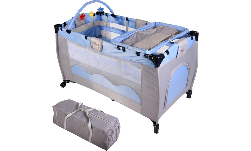 Image 2: Infantastic Baby Travel Cot