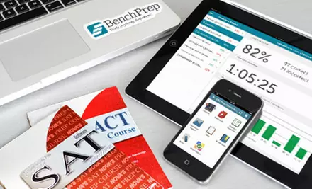 $25 for a Test-Prep Course ($149.99 Value). GRE, GMAT, SAT, LSAT and More Courses Available from BenchPrep - Primary Image