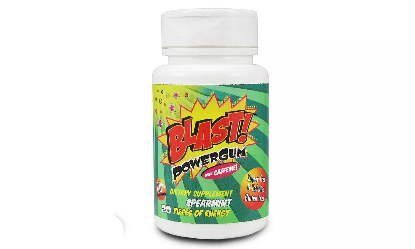 Blast! Power Gum Dietary Supplement - Second Medium