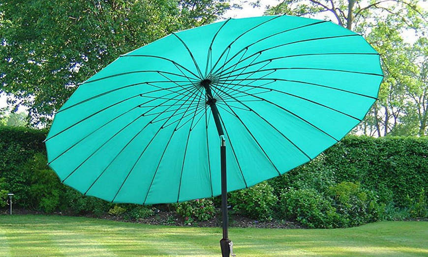 Image 2: Garden Sunshade Umbrella