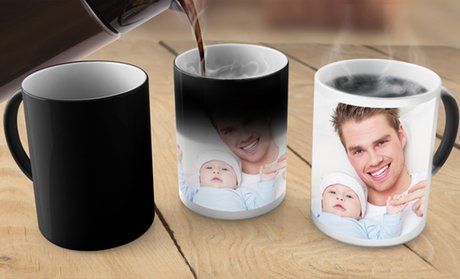 Custom Photo Mugs or Magic Mugs from Printerpix!