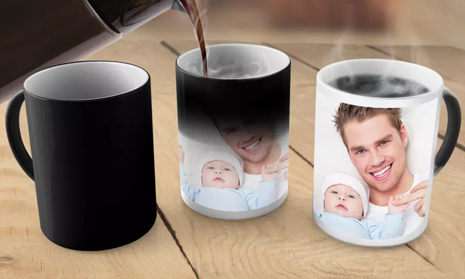 Custom Photo Mugs or Magic Mugs from Printerpix (Up to 80% Off) - Primary Image