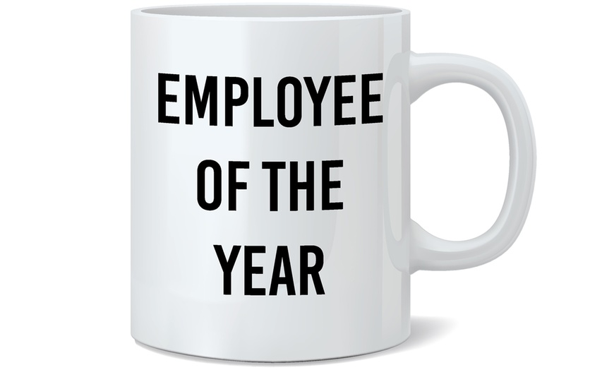 Image 3: One or Two Employee Novelty Mugs