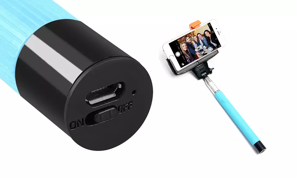 Flexion Extendable Wireless Bluetooth Selfie Stick - Second Medium