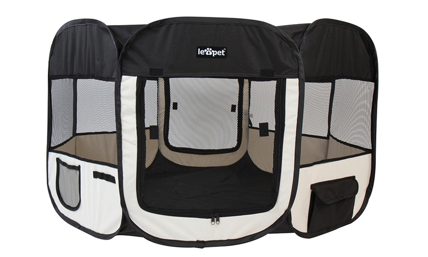 Image 21: Fabric Pet Playpen