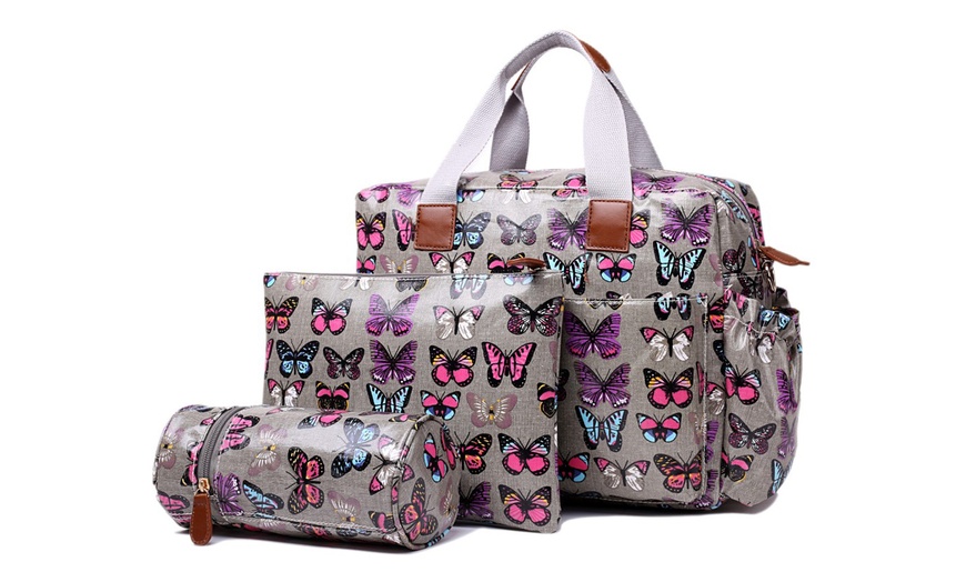 Image 19: Travel Baby Bag Set