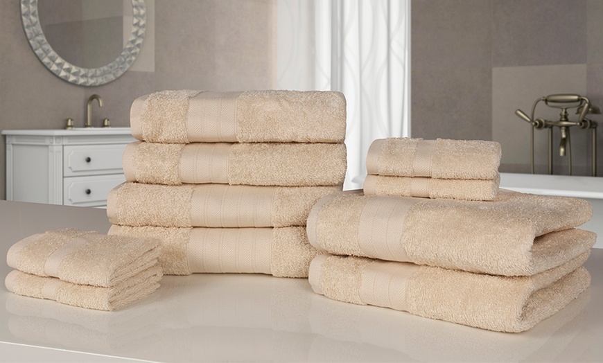 10-Piece Towels Set | Groupon Goods