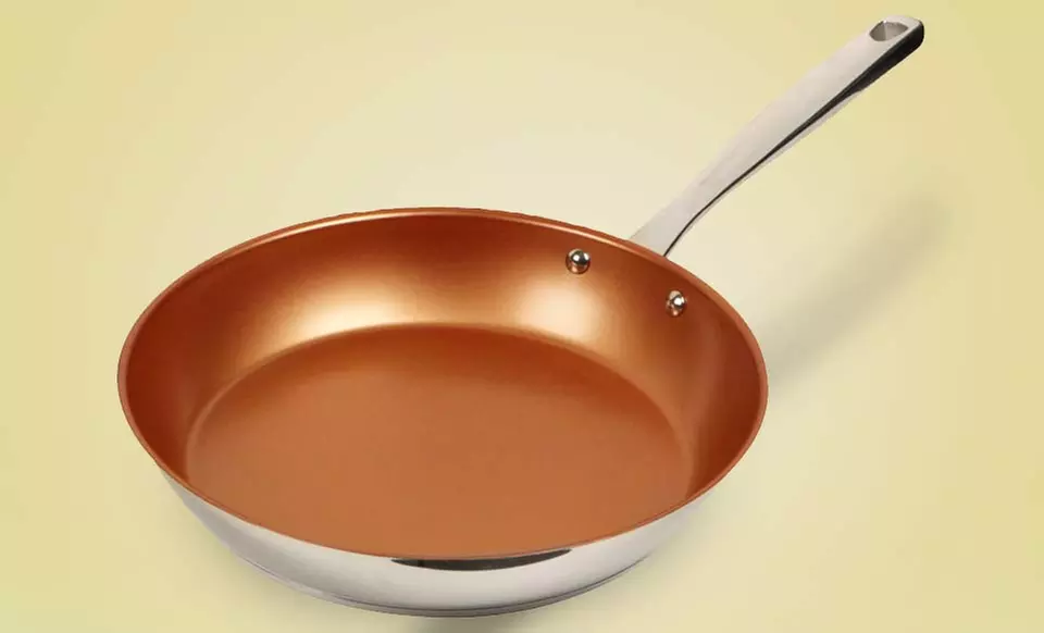 NuWave Perfect Green 10.5" Stainless Steel Frying Pan. Free Returns. - Primary Image