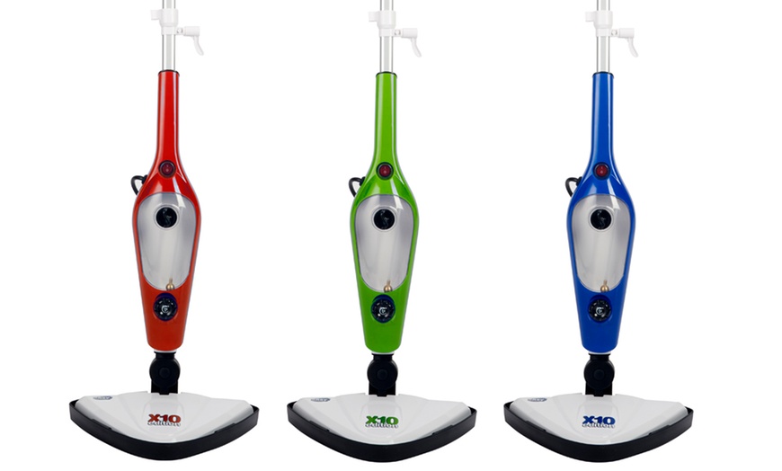 Image 3: 10-in-1 Steam Mop + 2 or 5 Pads