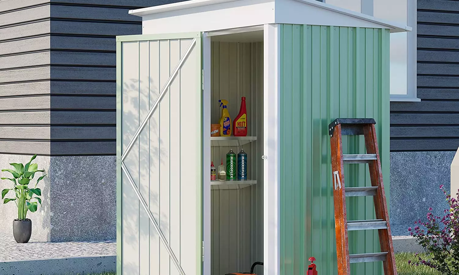 Small Steel Garden Shed
