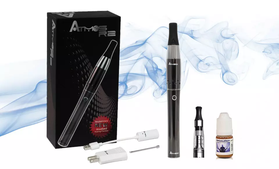AtmosRX Next Generation R2 Dry Herb Vaporizer Kit with Oil Bundle. Multiple Colors Available.  - Primary Image