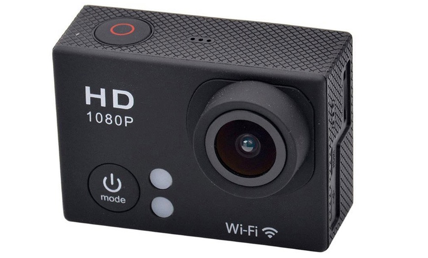 Image 4: Tec+ Full HD 1080p Action Camera