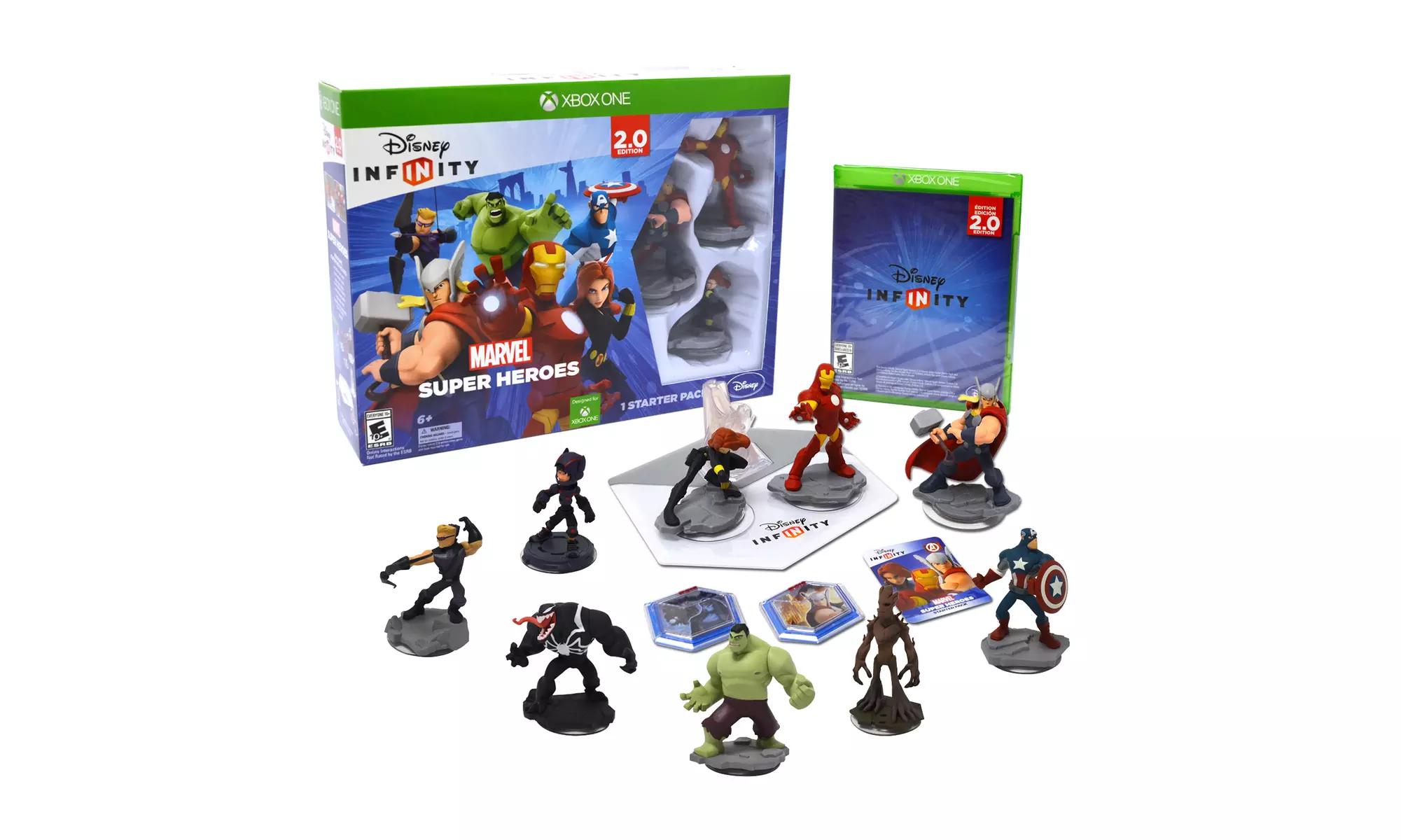 Disney Infinity 2.0 Starter Kit Plus 6 Characters for Wii U, PS4, Xbox 360, or Xbox One - Primary Image
