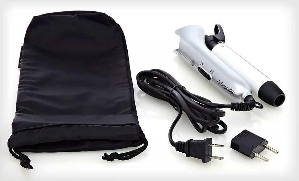 $39 for an X5 Folding Travel Curling Iron with Universal Adapter ($80 List Price). Free Shipping and Free Returns. - Primary Image