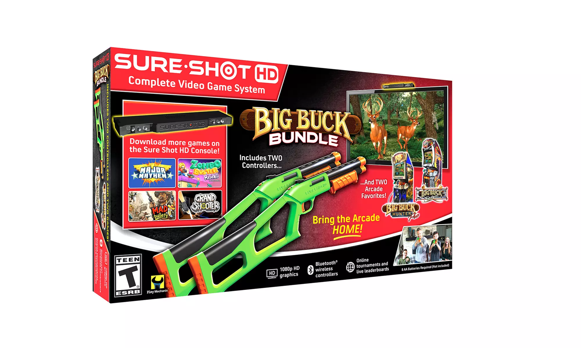 Sure Shot HD Big Buck Bundle with Console and Two Gun Controllers - Second Medium
