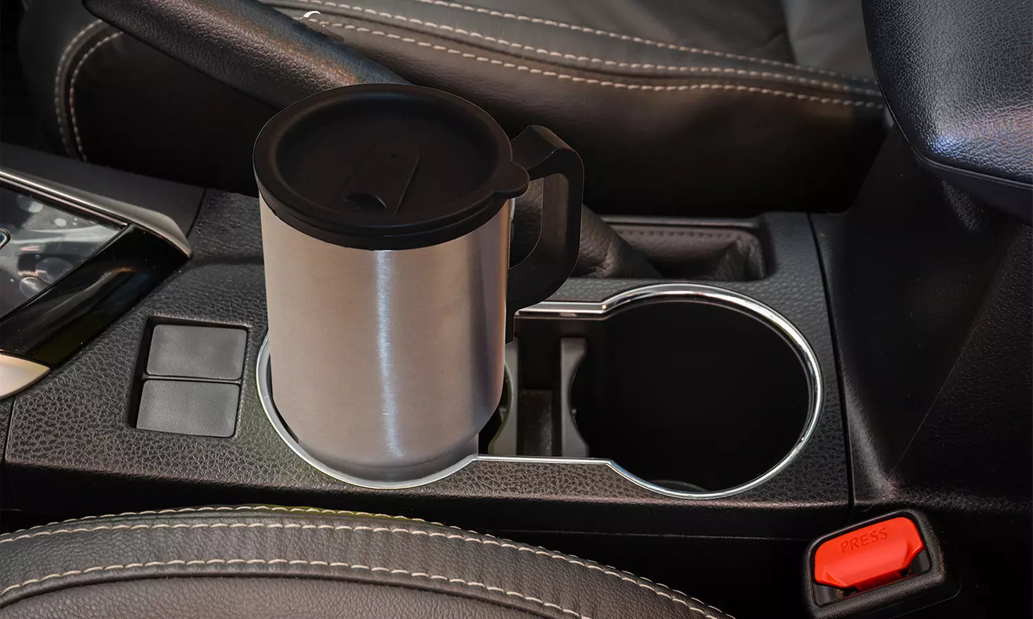 One or Two Stainless Steel Electric Mugs - Primary Image