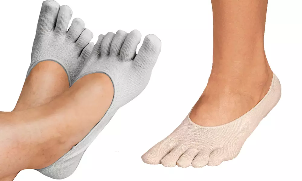 Therapeutic Gel Toe Socks (2-Pairs) - Primary Image