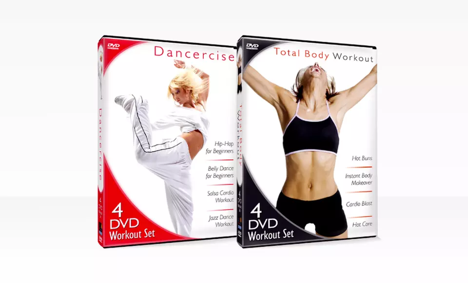 Dancercise and Total Body Workout 8-DVD Set. Free Returns. - Primary Image