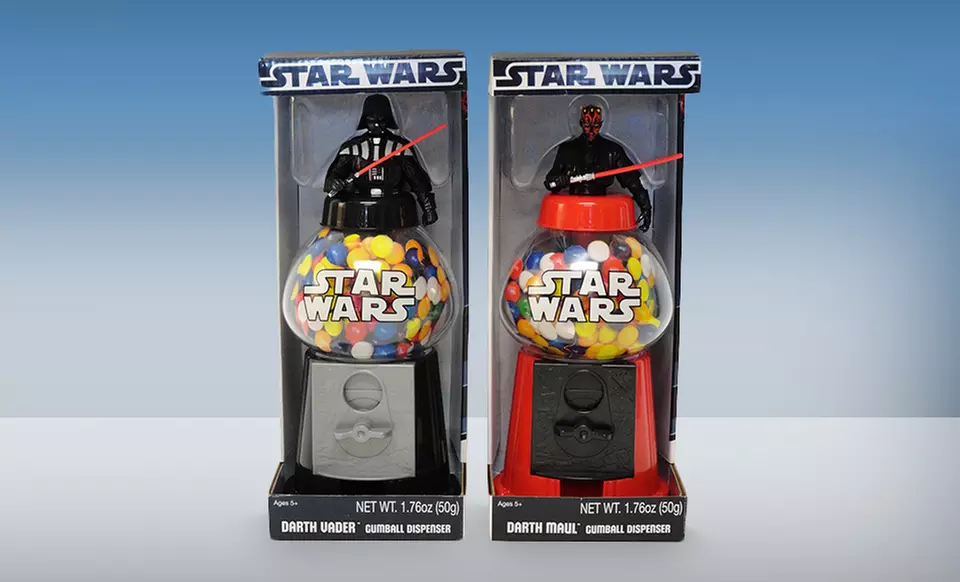 $11.99 for a Star Wars Villain Gumball Dispenser with Darth Vader or Darth Maul ($17.75 List Price) - Second Medium