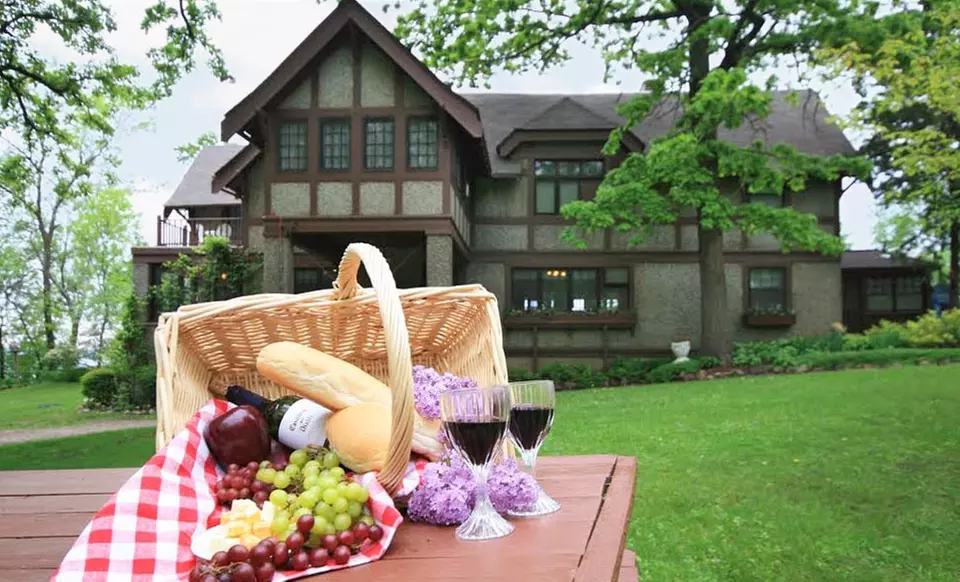 Stay with Optional Murder Mystery Dinner at Spicer Castle Inn in Spicer, MN. Dates Available into November. - Primary Image
