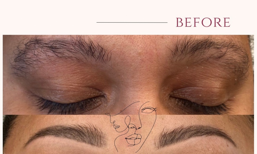 Image 5: Eyebrow Microblading, Ombre Brows, Lip Blush, or Eyeliner (+ 1 Top-up)